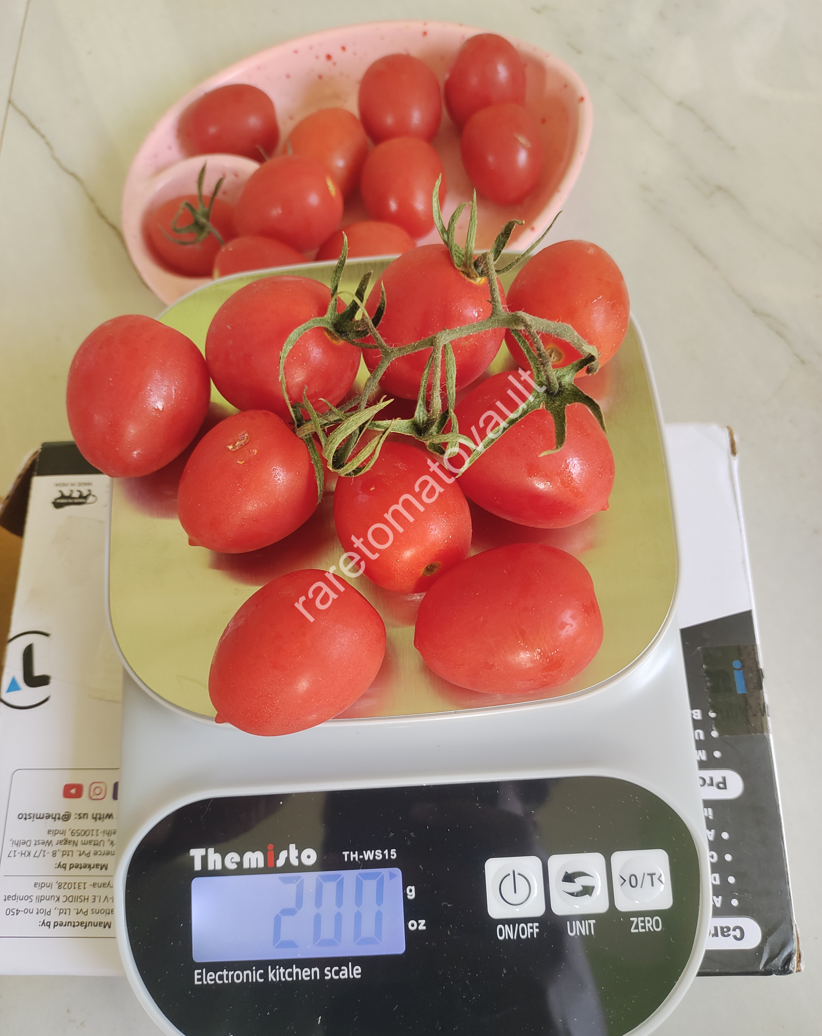 Thai Pink Eggs Heirloom Tomato