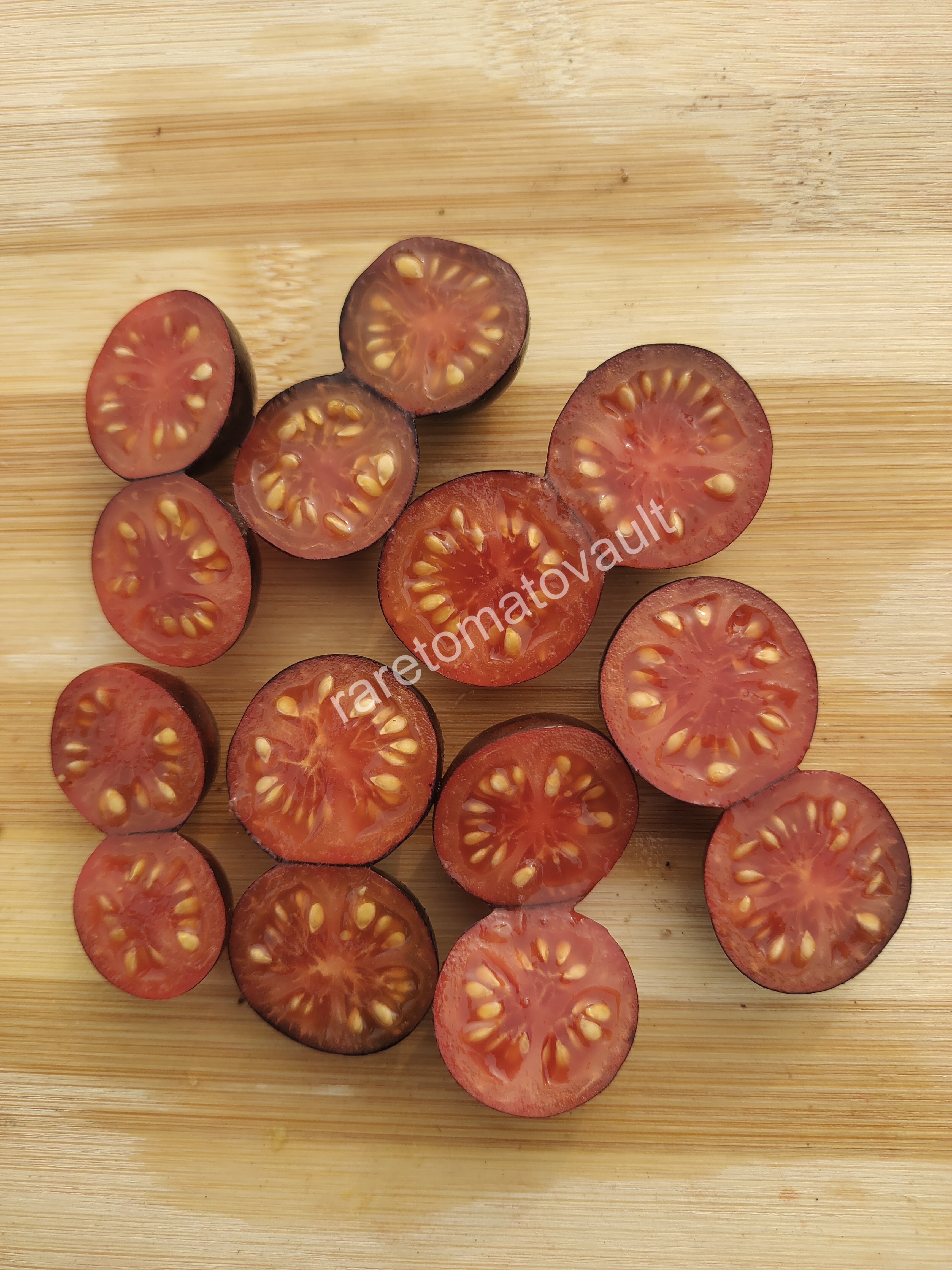 Inkspot Micro Dwarf Tomato