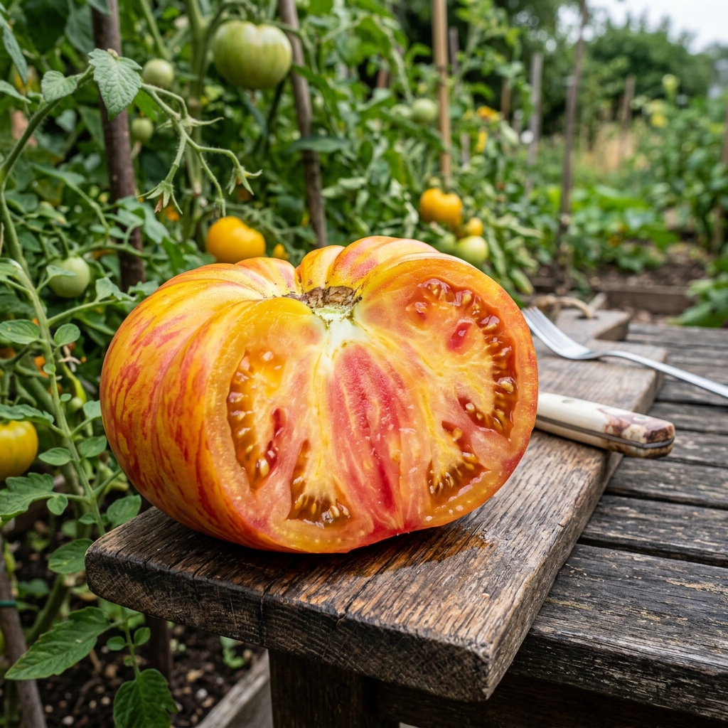Big Rainbow Beefsteak Tomato Seeds